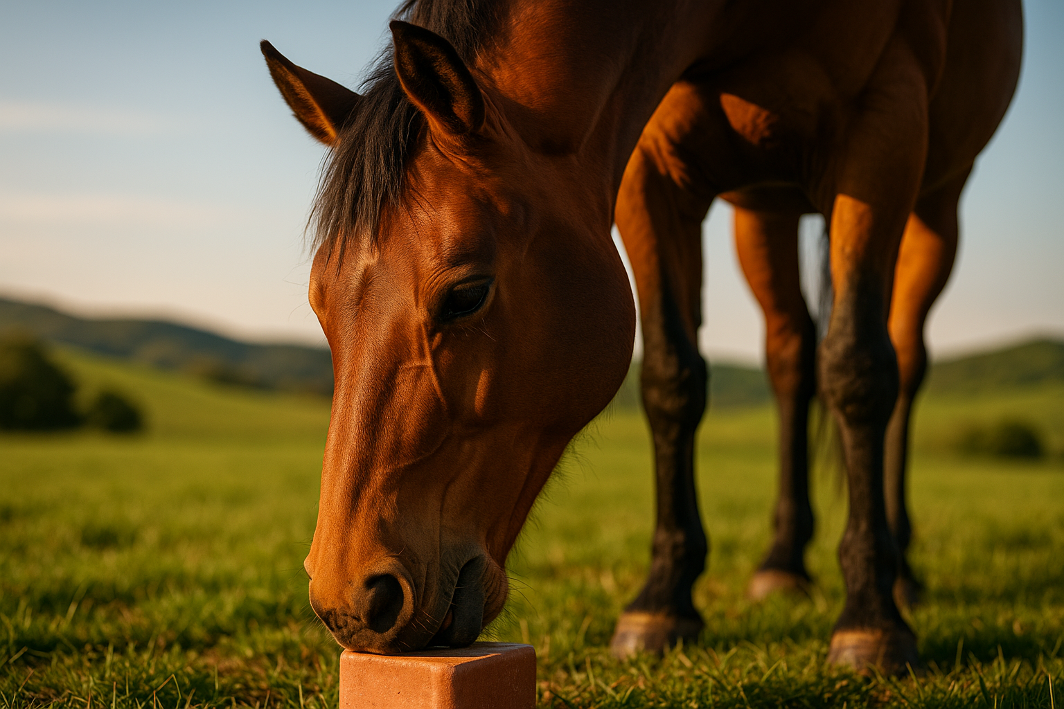 Pferd auf der Weide